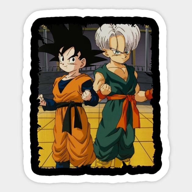 SON GOTEN MERCH VTG Sticker by funnymushroomz